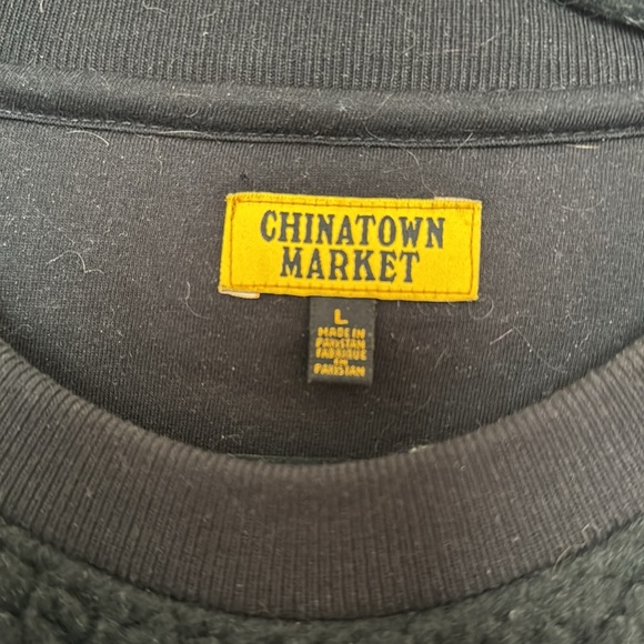 Chinatown Market Fleece Sherpa Sweater - Picture 2 of 3